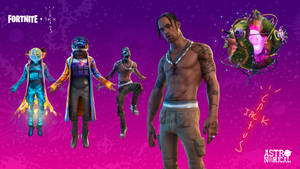 Travis Scott Fortnite Skins Wallpaper