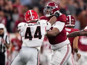 Travon Walker And Evan Neal Wallpaper