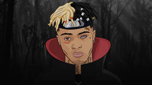 Tree Silhouette Xxxtentacion Cartoon Wallpaper