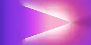 Triangle Light In Neon Pink Gradient Background Wallpaper