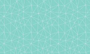 Triangular Cute Mint Green Aesthetic Wallpaper