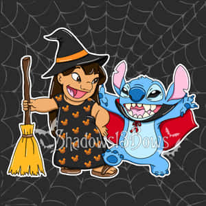 Trick-or-treat With Lilo And Stitch! Wallpaper