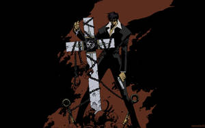 Trigun Protagonist Nicholas Wolfwood Wallpaper