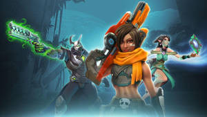 Trio Power In Paladins: Ying, Kinessa, Androxus Wallpaper