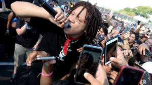 Trippie Redd Performing Wallpaper