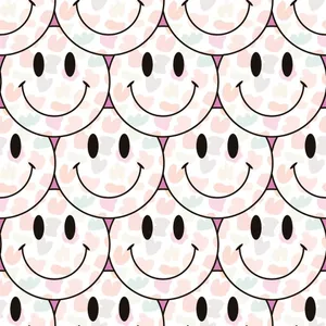 Trippy Face Hearts Wallpaper