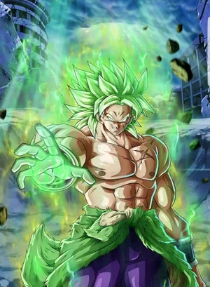 True Super Saiyan Broly Wallpaper