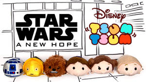 Tsum Tsum Star Wars Wallpaper