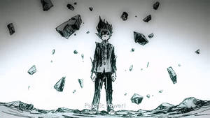 Tune In And Experience The Unique World Of Mob Psycho 100 Wallpaper