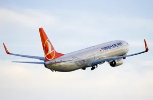 Turkish Airlines Boeing 737 Max 8 Wallpaper