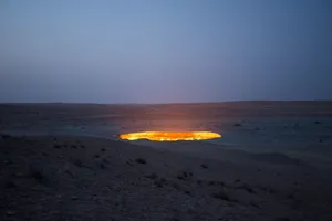 Turkmenistan Gates Of Hell Wallpaper