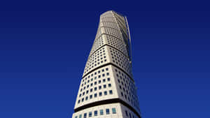 Turning Torso Dark Blue Sky Wallpaper
