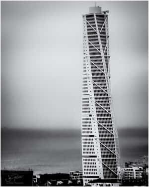 Turning Torso Monochrome Wallpaper