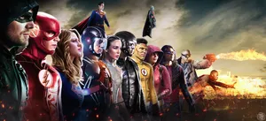 Tv 4k Arrowverse Ensemble Wallpaper