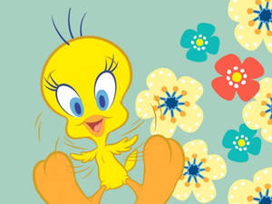 Tweety Bird Wings Wallpaper