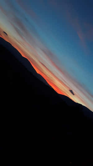 Twilight Silhouette Skyline Wallpaper