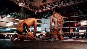 Two Muay Thai Artists Wallpaper