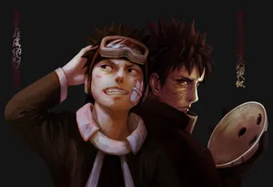 Two Sides Of Obito Uchiha 4k Wallpaper