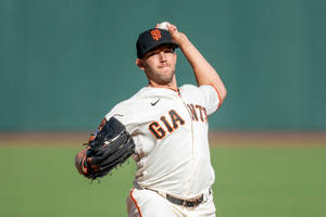 Tyler Anderson For San Francisco Giants Wallpaper