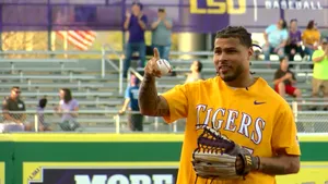 Tyrann Mathieu Diving For The Interception Wallpaper