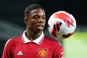 Tyrell Malacia Floating Football Wallpaper