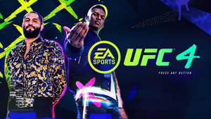 Ufc Masvidal-adesanya Game Cover Wallpaper