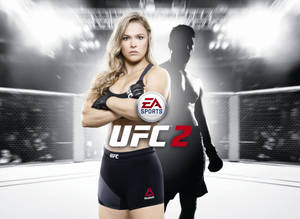 Ufc Ronda Rousey Game Cover Wallpaper