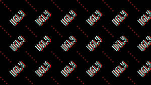 Ugly Pixel Lettering Wallpaper