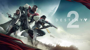 Ultra Hd Character Trio In Destiny 2 Wallpaper