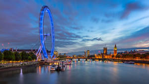 Ultra Hd London Eye Laptop Wallpaper