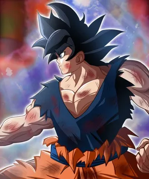 Ultra Instinct Goku Fighting Stance Wallpaper