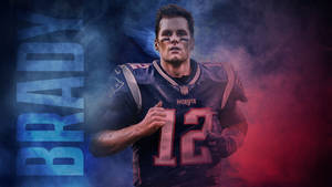 Ultra Realistic Tom Brady Painting Artwork Wallpaper