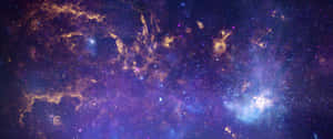 Ultra Wide 3440 X 1440 Purple Space Wallpaper