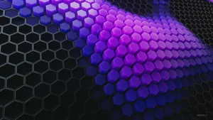 Ultraviolet 4d Ultra Hd Honeycomb Wallpaper