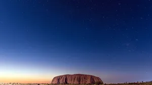 Uluru Large Sandstone Wallpaper