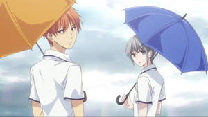 Umbrella Boys Fruits Basket 2019 Wallpaper