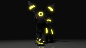 Umbreon Yellow Lights Wallpaper