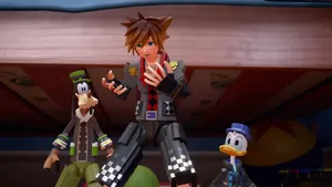 Uncover The Adventure Of Kingdom Hearts 3 In The Toy Box Wallpaper