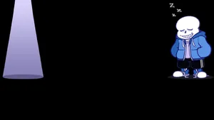Undertale Sans Sleeping Wallpaper