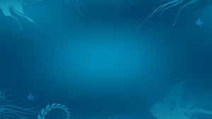 Underwater Illustrations Blue Pc Wallpaper