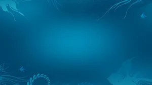 Underwater Illustrations Blue Pc Wallpaper