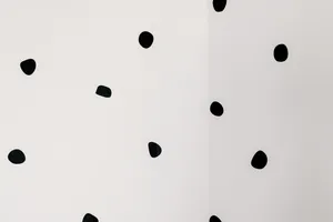 Uneven Black Dot Iphone Wallpaper