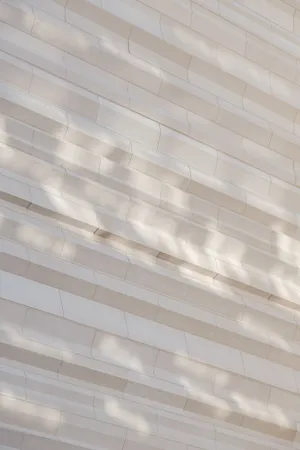 Uneven Brick Wall In Tan Aesthetic Wallpaper