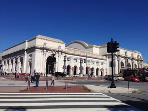Union Station With A Blue Sky Wallpaper