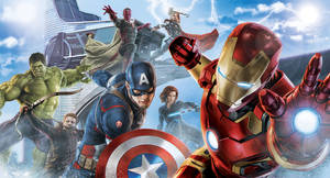 Unite To Save The World - The Avengers Wallpaper