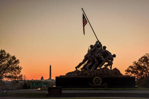 United States Marine Corps In Washington, Dc Wallpaper