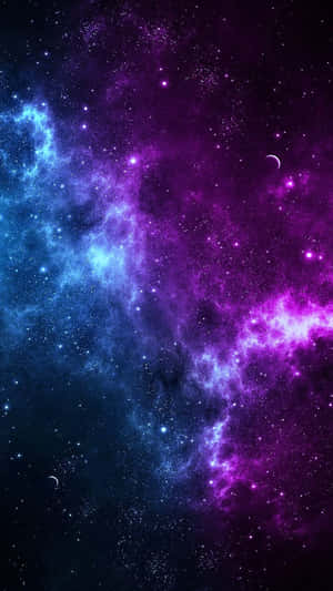 Universe Iphone Sparkly Nebula Wallpaper
