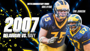 University Of Delaware Football Poster Wallpaper