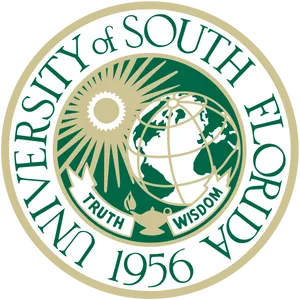 University Of South Florida 1956 Logo Wallpaper