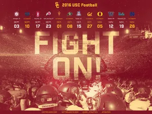 University Of Southern California 2016 Football Wallpaper